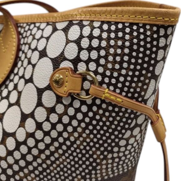 7781368BJ (X6) Louis Vuitton Tote Bag  Neverfull MM Brown Monogram Wave - Picture 6 of 13